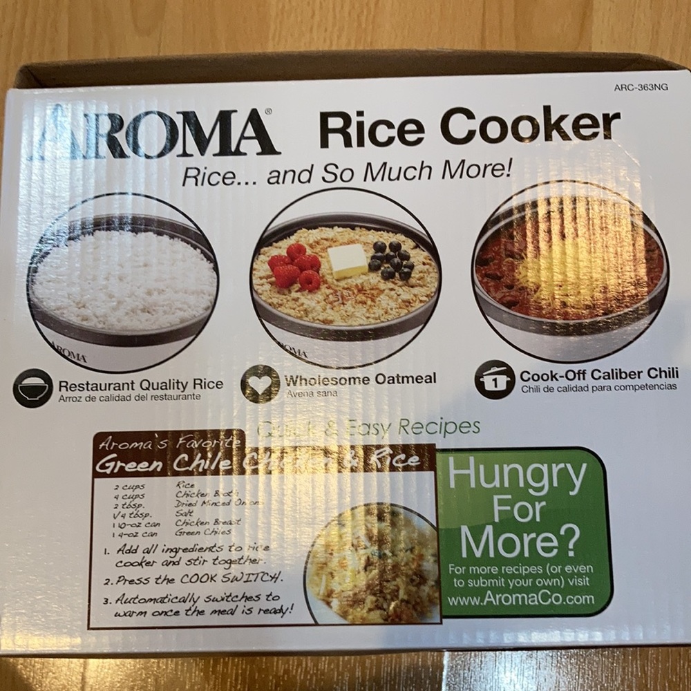 Aroma Rice Cooker - Picture 4 of 5